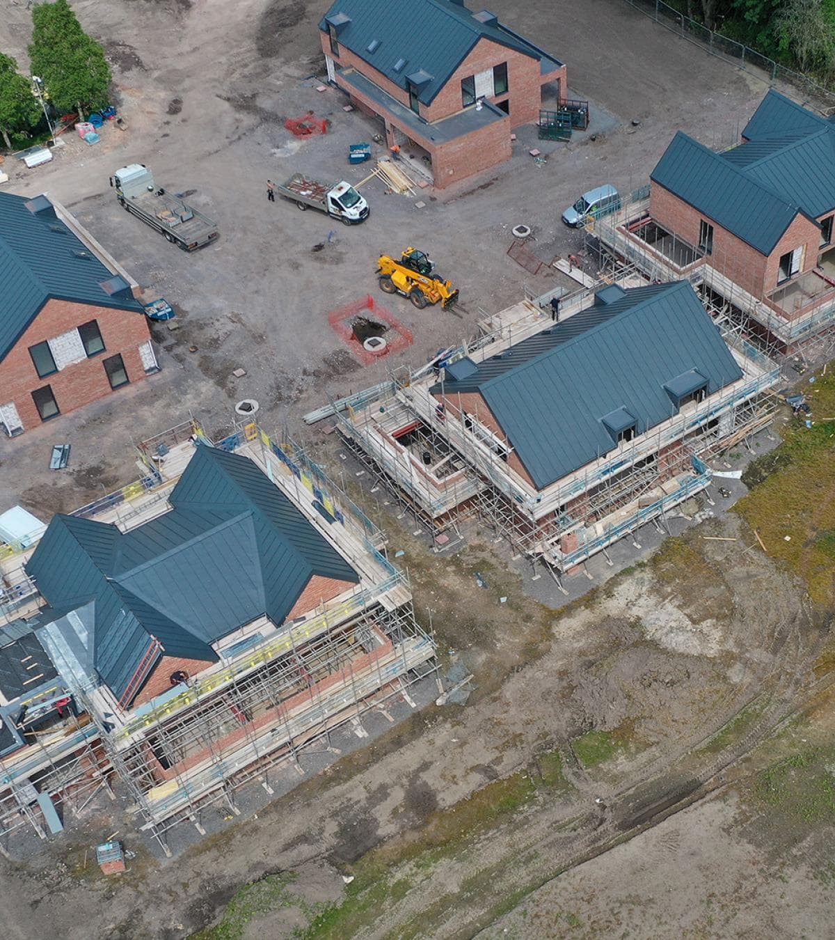 Construction Aerial Photography | Construction Drone Photos | Portal Drones, Cheshire