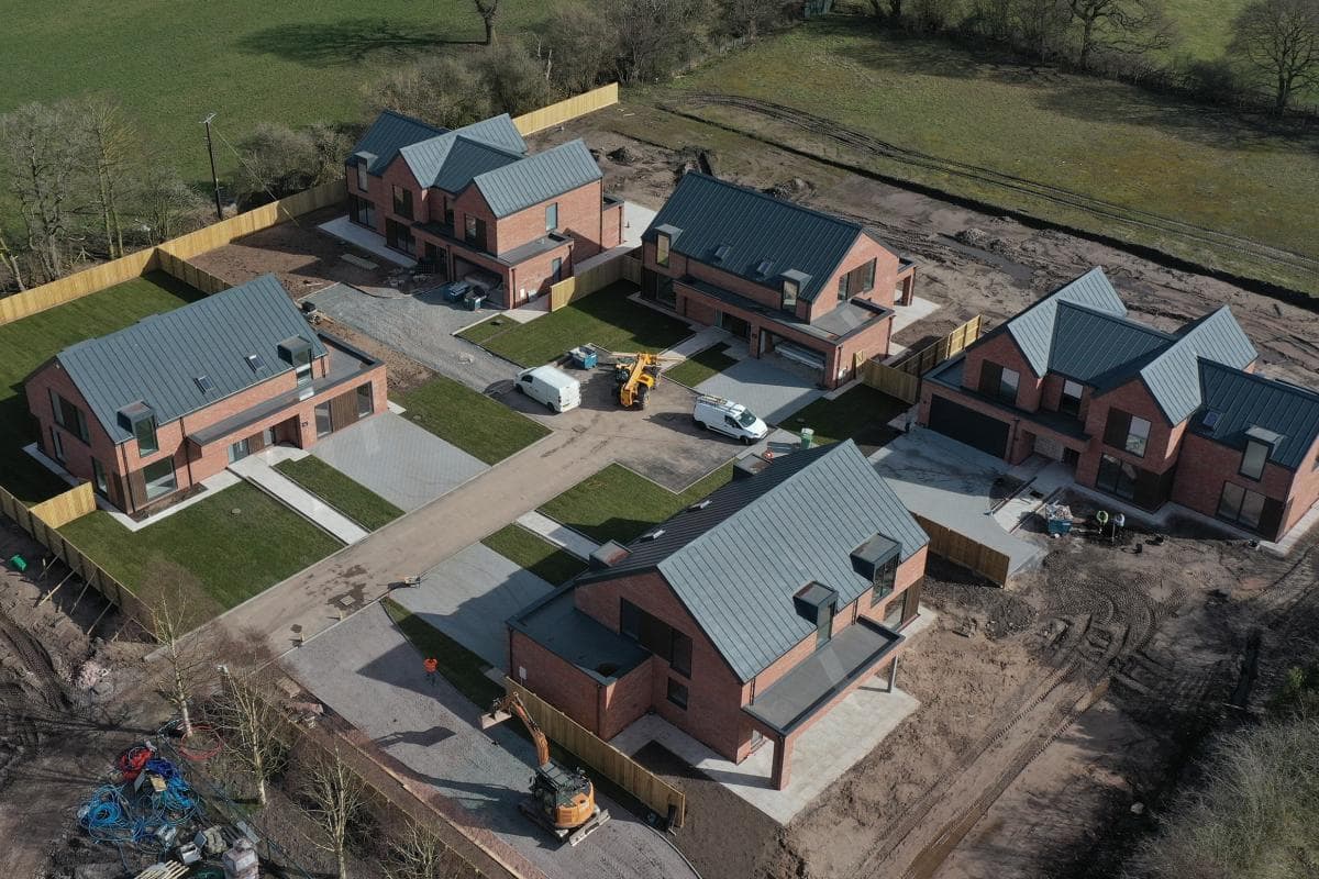 Construction Aerial Photography | Construction Drone Photos | Portal Drones, Cheshire
